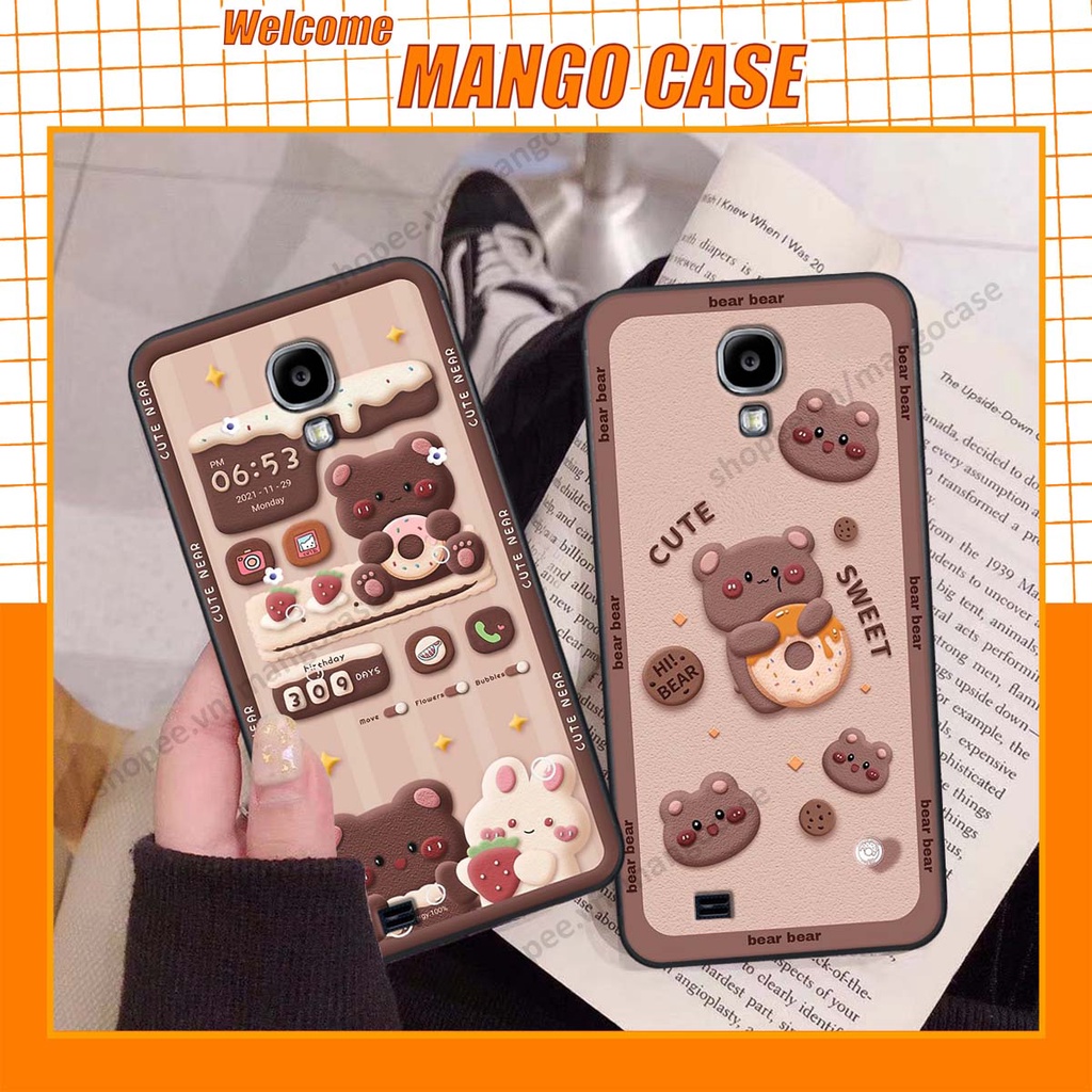Ốp lưng Samsung S4 / S5 hình gấu, thỏ, đồng hồ cute dễ thương