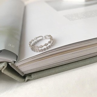 Nhẫn bạc 925 đính đá cao cấp _ 3gems silver