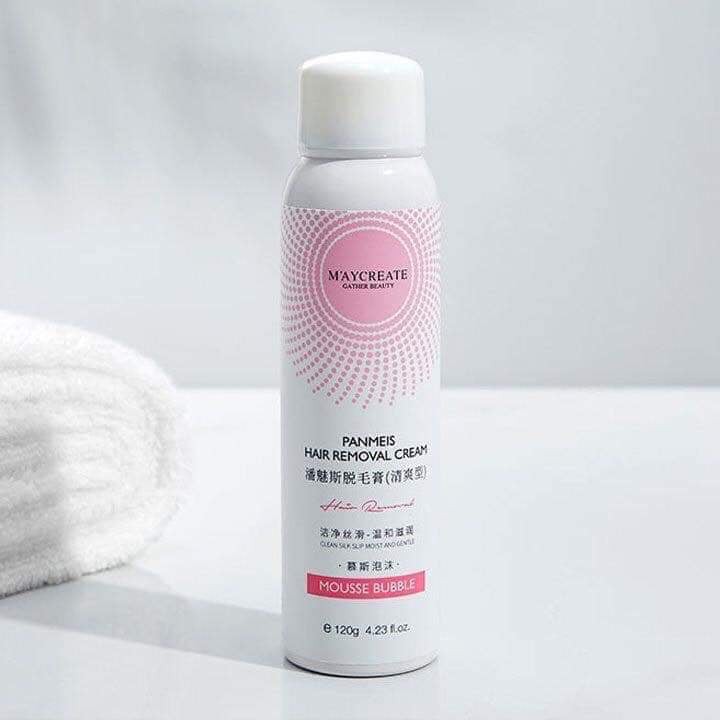 🍓Xịt Tẩy Lông M'aycreate Dạng Bọt 120ml, Tẩy Lông Tức Thì Cho Làn Da Mịn Màng, Cho Nàng Tha Hồ Diện Váy, Sooc-Y295-A5T2 | BigBuy360 - bigbuy360.vn