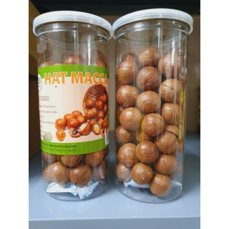 500g Macca nứt tự nhiên hạt to loại 1