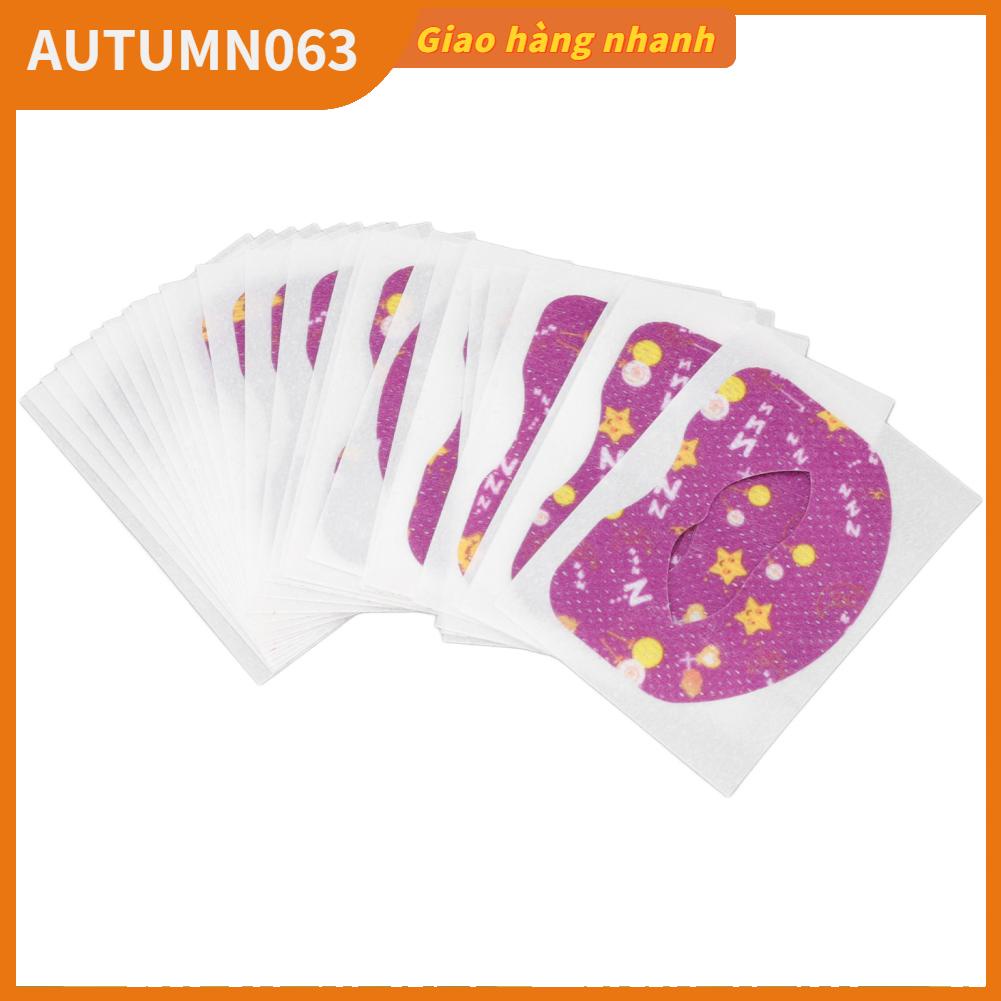 Set 30 Miếng Dán Miệng Mềm Mại An Toàn Cho Bé Khi Ngủ Hình dán chống há miệng khi ngủ Autumn063