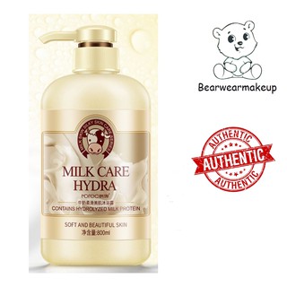Sữa tắm + Body Lotion dưỡng trắng da con bò Bioaqua
