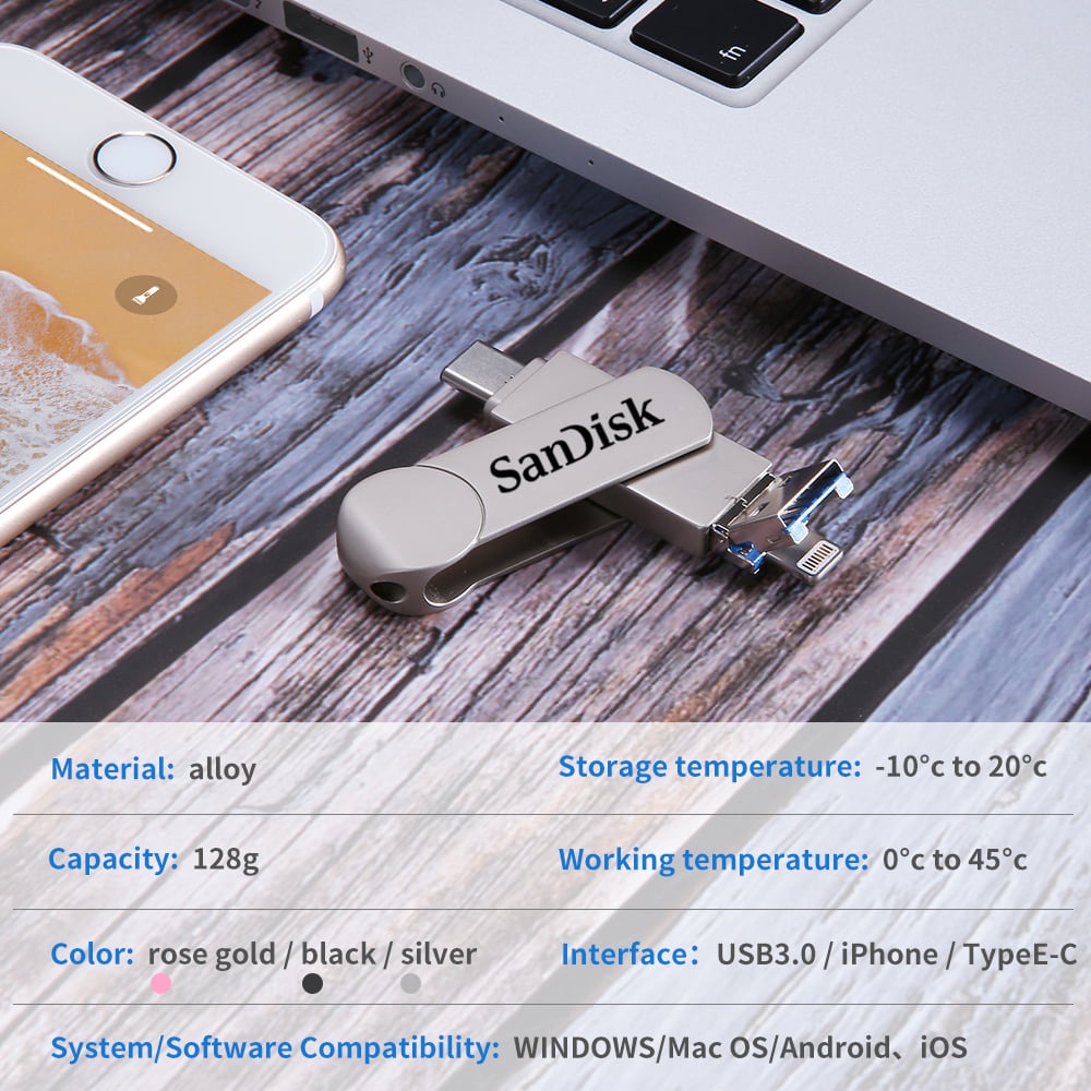 Ổ usb flash 512gb Otg 3.0