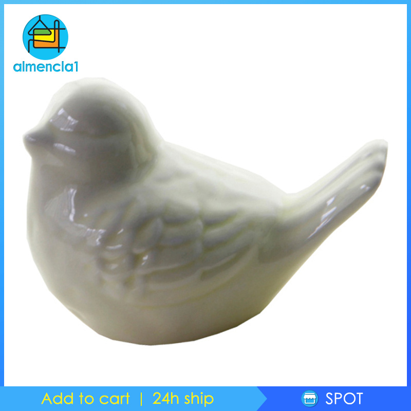 [ALMENCLA1]European Pastoral Ceramic Ornaments Color Bird Magpie Crafts Home Accessory