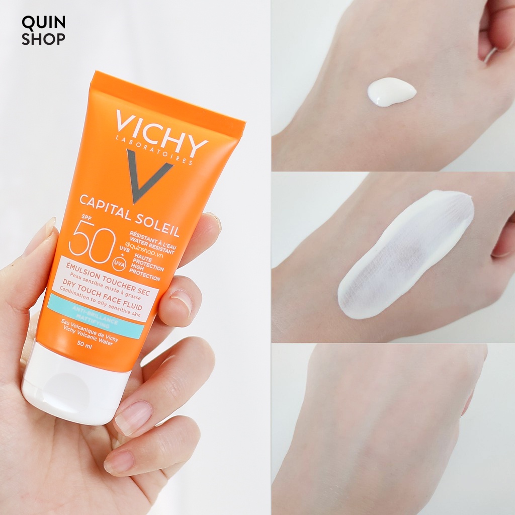 Kem Chống Nắng Vichy Ideal Soleil Velvety Face Sun Cream SPF 50+