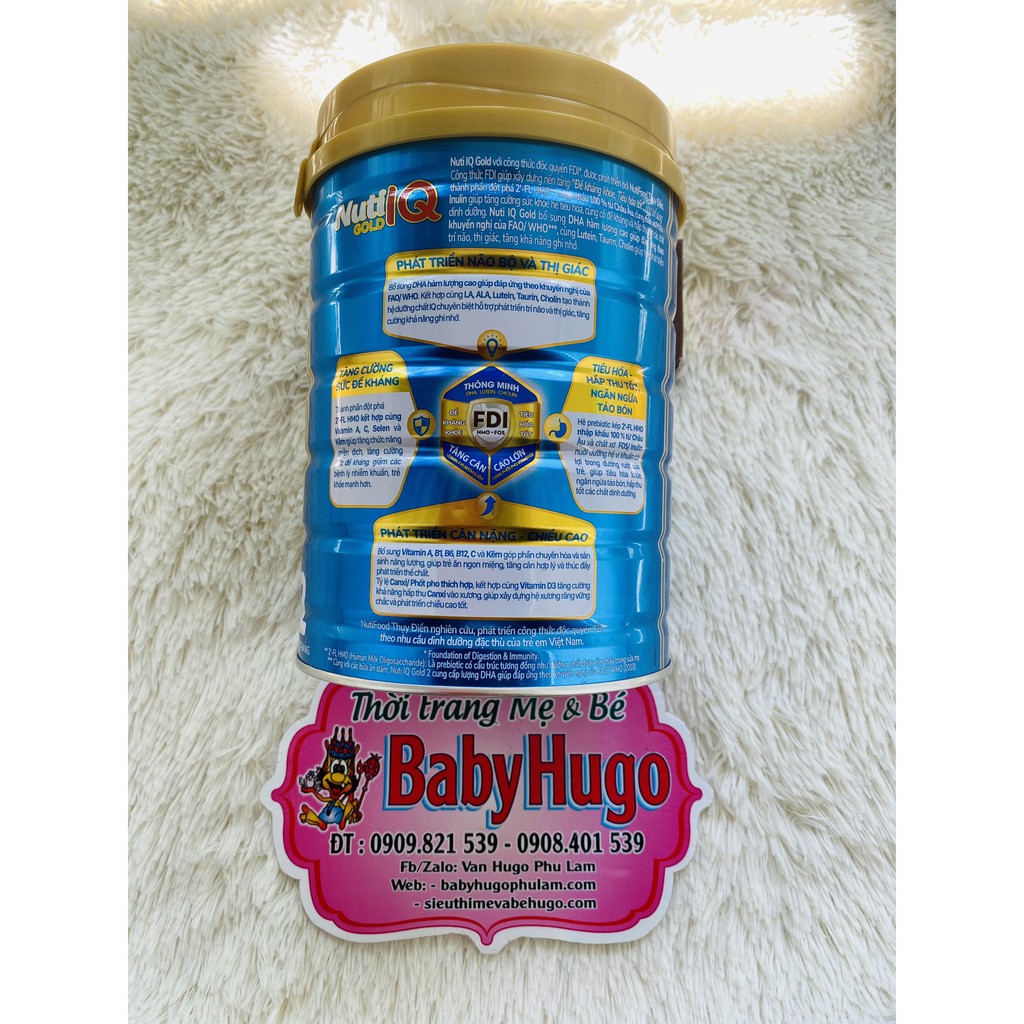 Sữa Nutifood Nuti IQ Gold Số 2 lon 900g