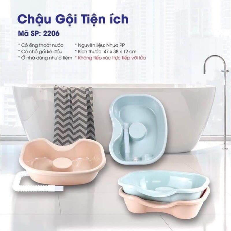 CHẬU GỘI ĐẦU THƯ GIÃN TẠI GIƯỜNG VIỆT NHẬT