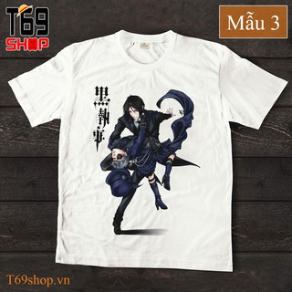 Áo thun anime Kuroshitsuji (Có nhiều mẫu)