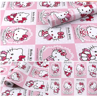 Giấy dán tường bộ sưu tập kitty (khổ rộng 0.45m)