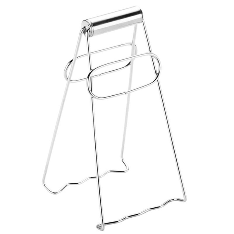 Kẹp Nồi Bát Đĩa Nóng Gấp Được Bằng Thép Không Gỉ Kẹp Khay Kẹp Chống Bỏng, Tiện Ích Nhà Bếp Công Cụ