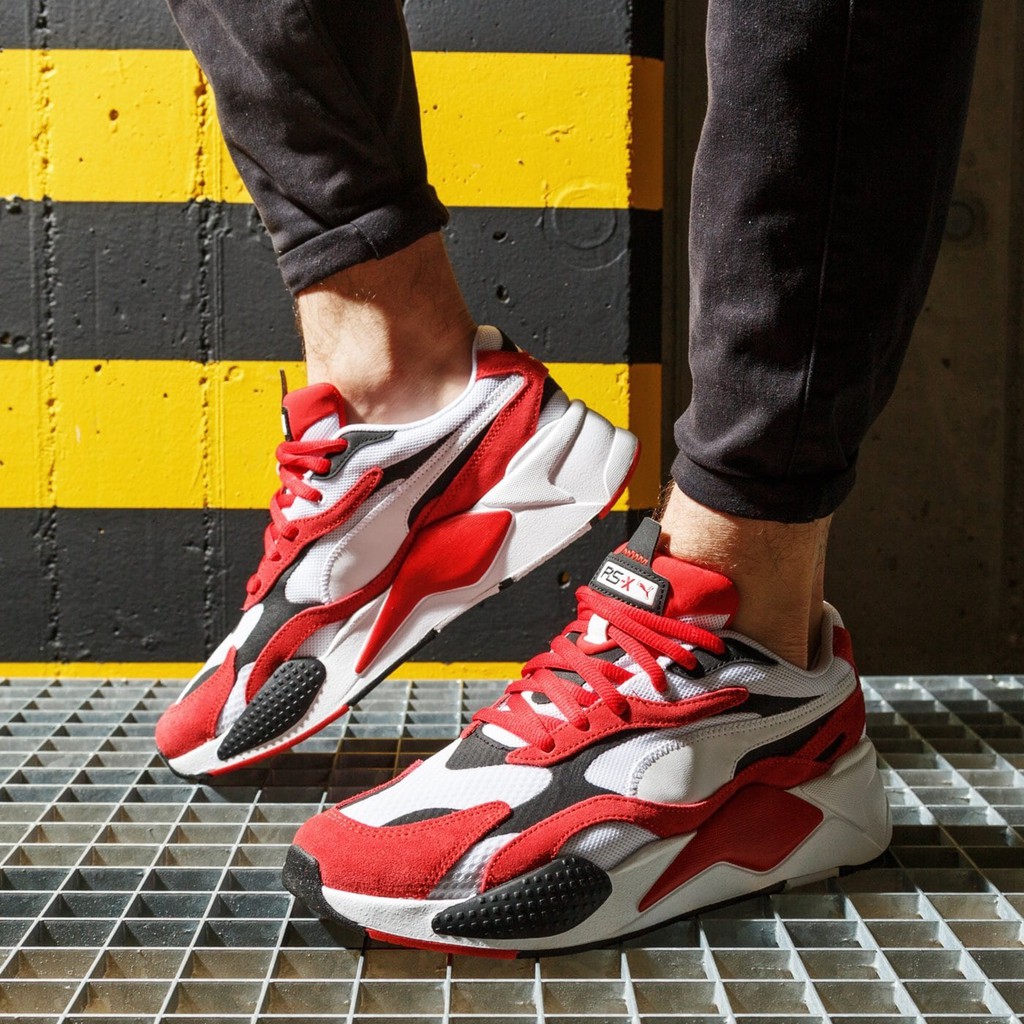 Giày Puma Nam Chính Hãng FREESHIP Puma RS-X3 Super Red Chuẩn Auth - Giày Sneaker Thể Thao Nam - Simple Sneaker
