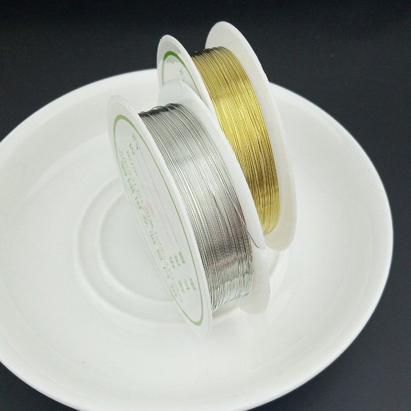 1 cuộn kẽm xi mạ màu nguyên liệu handmade nguyên liệu trâm cổ trang