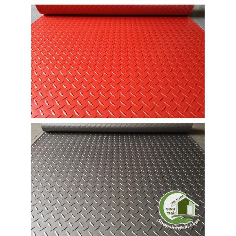 Thảm nhựa que diêm - chống trơn trượt khổ 120cm -đặt 1 lần được 50cm, cắt liền thành 1 tấm dài tùy số lần đặt- chọn màu