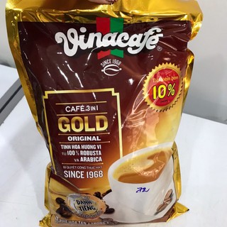 Bịch 40 gói cà phê 3in1 GOLD VINACAFE 800gram