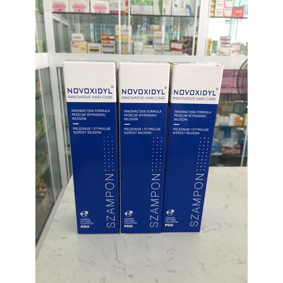 Dầu gội Novoxidyl  ( BA LAN) Ngăn ngừa rụng tóc - Kích thích mọc lại tóc. Chai 200ml