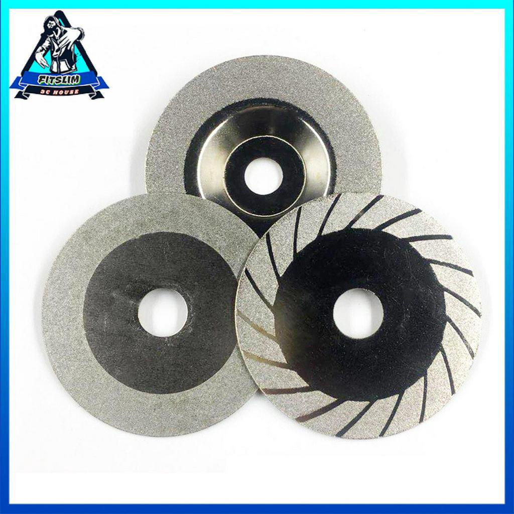 Bánh xe mài kim cương 100MM Đĩa cắt Lưỡi cưa Công cụ mài mòn quay