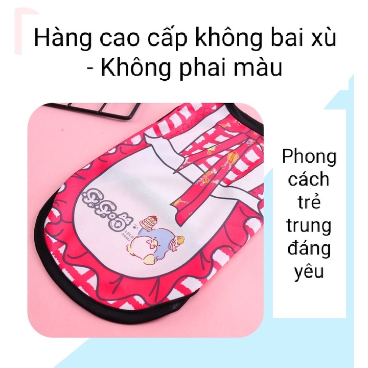 *Hoả tốc* Áo thun ba lỗ cao cấp cho chó mèo - Áo cho thú cưng nhiều size từ 1-15kg - Hàng chuẩn y hình