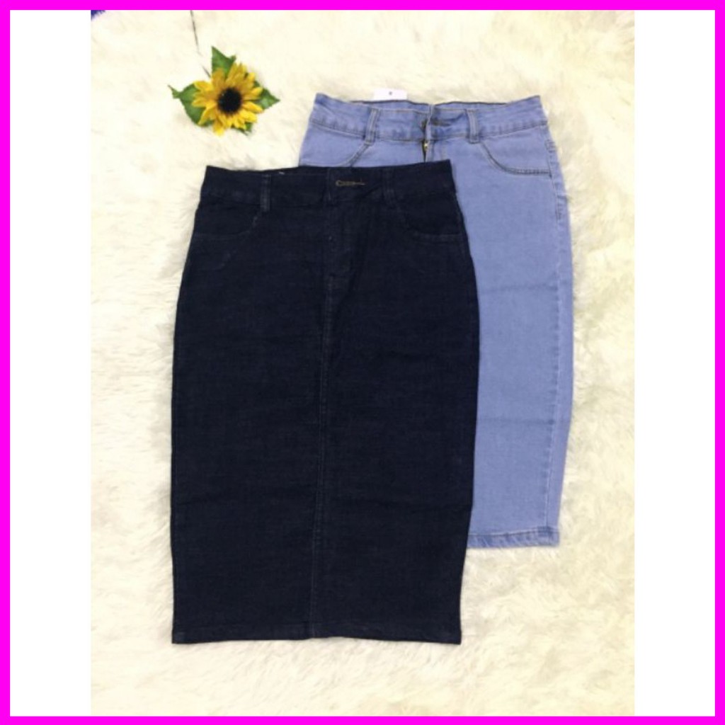 {HÀNG ĐẸP GIÁ TỐT}_ CHÂN VÁY JEAN DÀI ÔM BODY_CHÂN VÁY BÒ DÁNG ÔM XẺ SAU | BigBuy360 - bigbuy360.vn