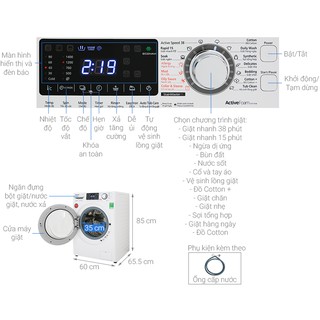 Máy Giặt Panasonic NA-V10FG1WVT 10 Kg