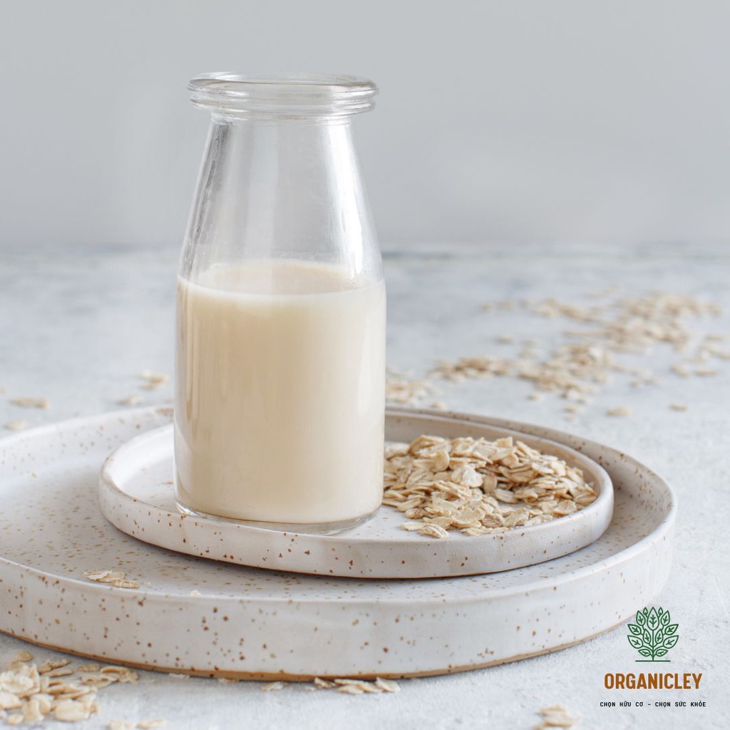Yến Mạch Nguyên Cám Hữu Cơ Cán Mỏng/Dẹt/Vỡ 500g Sottolestelle Organic Small Whole Oat Flakes - Yến Mạch Ăn Liền Giảm Cân