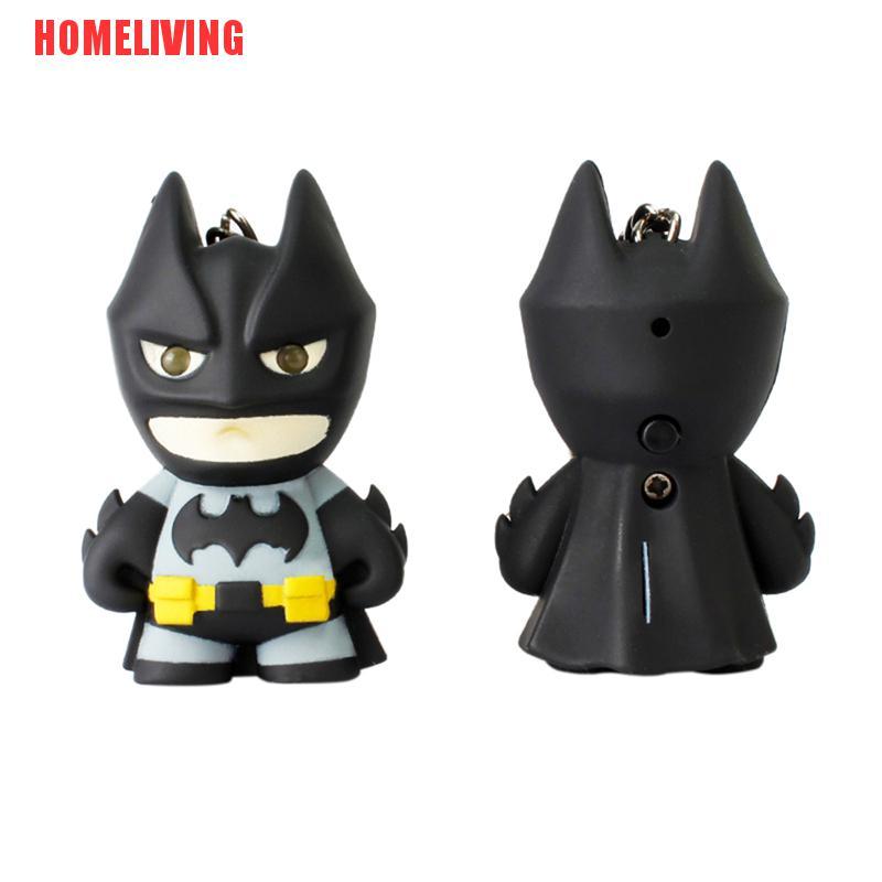 [HOMELIVING] Móc Khóa Hình Batman Có Đèn Led Và Âm Thanh