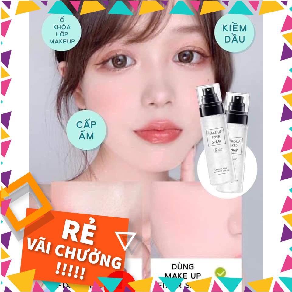 Xịt Khoáng Trang Điểm Makeup Fixer Spray, Dưỡng Da, Lâu Trôi, Giữ Ẩm | BigBuy360 - bigbuy360.vn