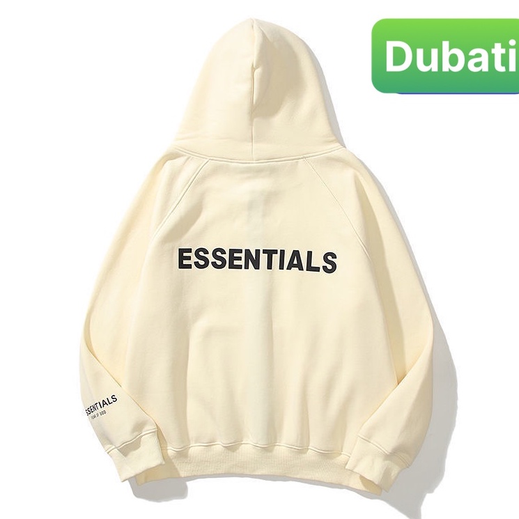 ÁO KHÓAT NỈ DÂY KÉO ESSENTIAL, ÁO HOODIE NAM NỮ PHONG CÁCH HÀN QUỐC TRẺ TRUNG THỜI TRANG- DUBATI FASHION