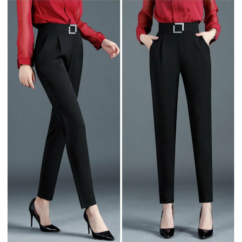 Quần Tây Nữ Lưng Cao Đi Học🎁Freeship🎁Quần Tây Nữ Xưởng Xuất Khẩu