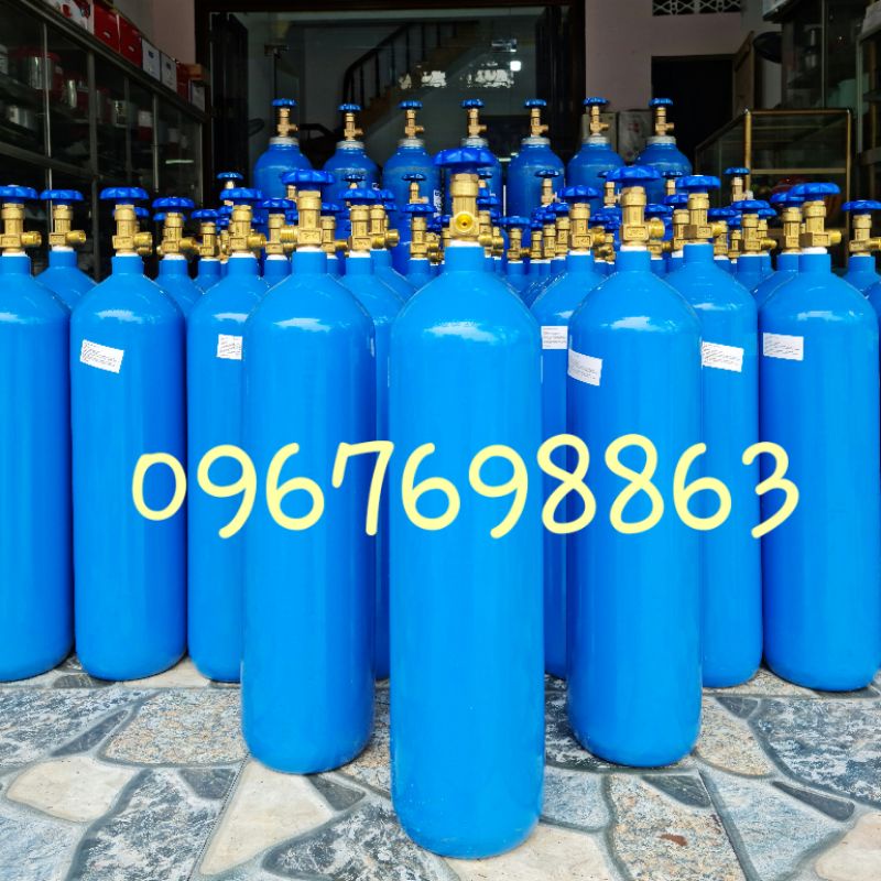 Bình khí oxy 9Lít sẵn khí
