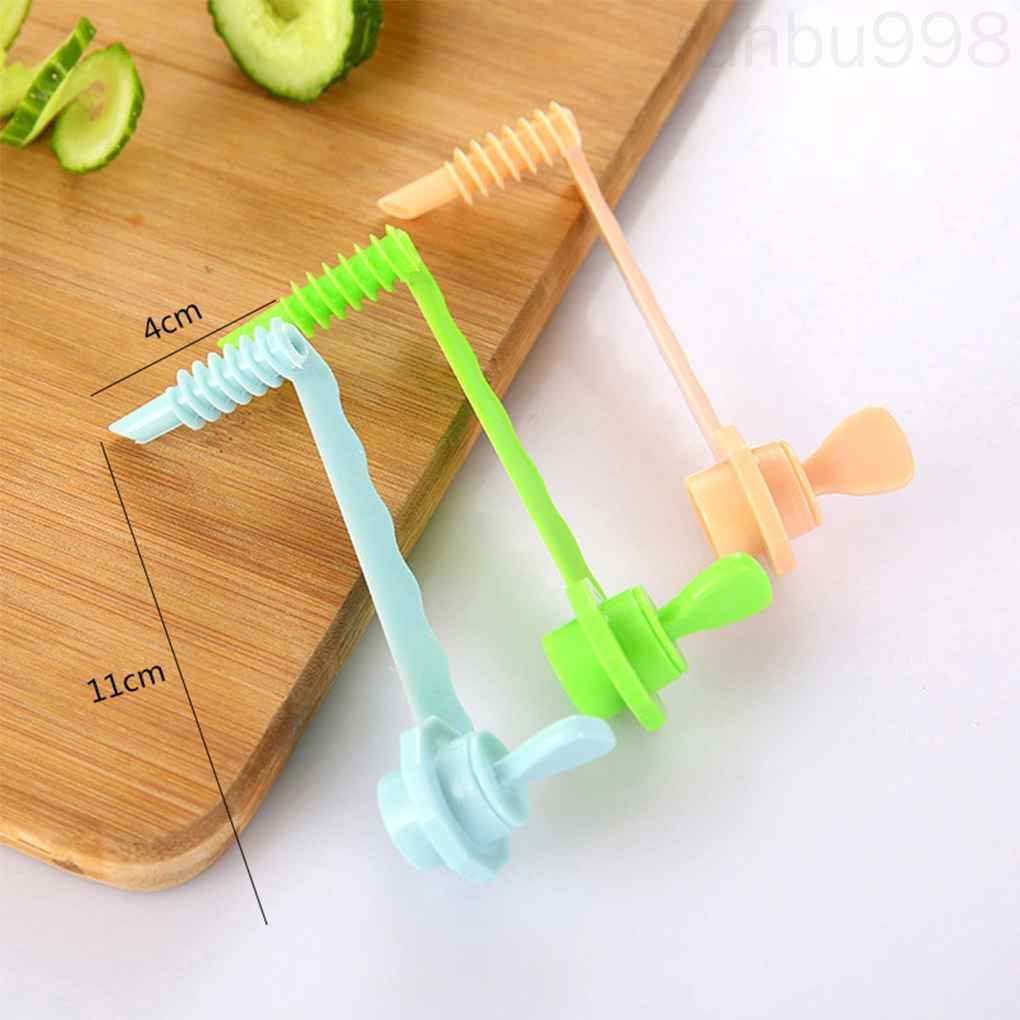Dụng Cụ Cắt Hoa Củ Quả Hình Xoắn Ốc Xoay 360 Độ Tiện Dụng Cho Nhà Bếp