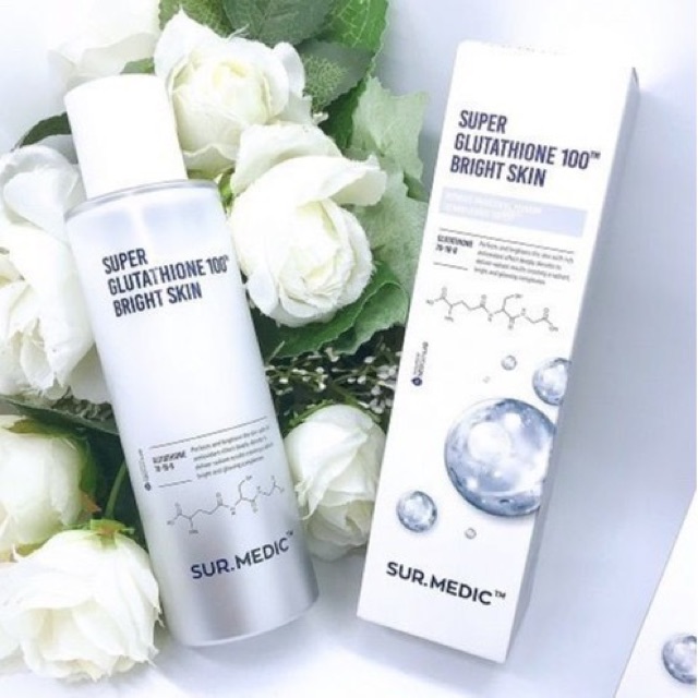 Sur.Medic - Toner - Sữa Dưỡng Trắng Da Sur Medic Super Glutathione 100 Bright SKin