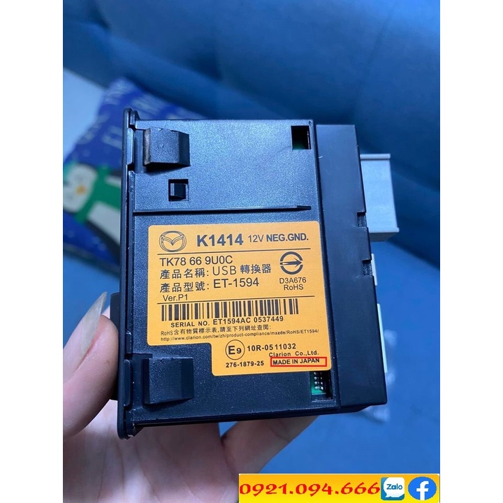 Kit Carplay 9U0C - Made in JAPAN  lắp cho xe Mazda CX5 từ 2016 -2019