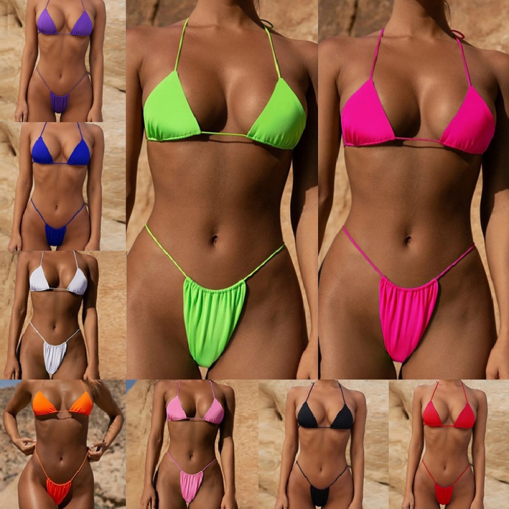 Bộ Bikini Một Mảnh Màu Neon Lm117 | BigBuy360 - bigbuy360.vn