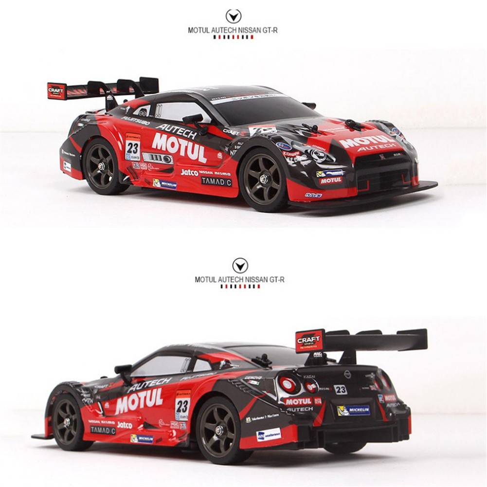 Mô hình xe đua điều khiển từ xa Drift Stunt tốc độ cao 2.4G 4WD GTR RC-F