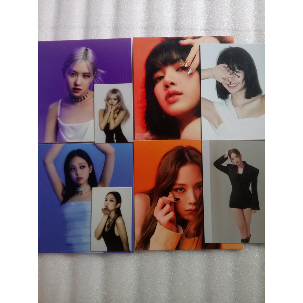 Lẻ card thành viên BLACKPINK THE ALBUM VER 4 hàng chính hãng có sẵn | BigBuy360 - bigbuy360.vn