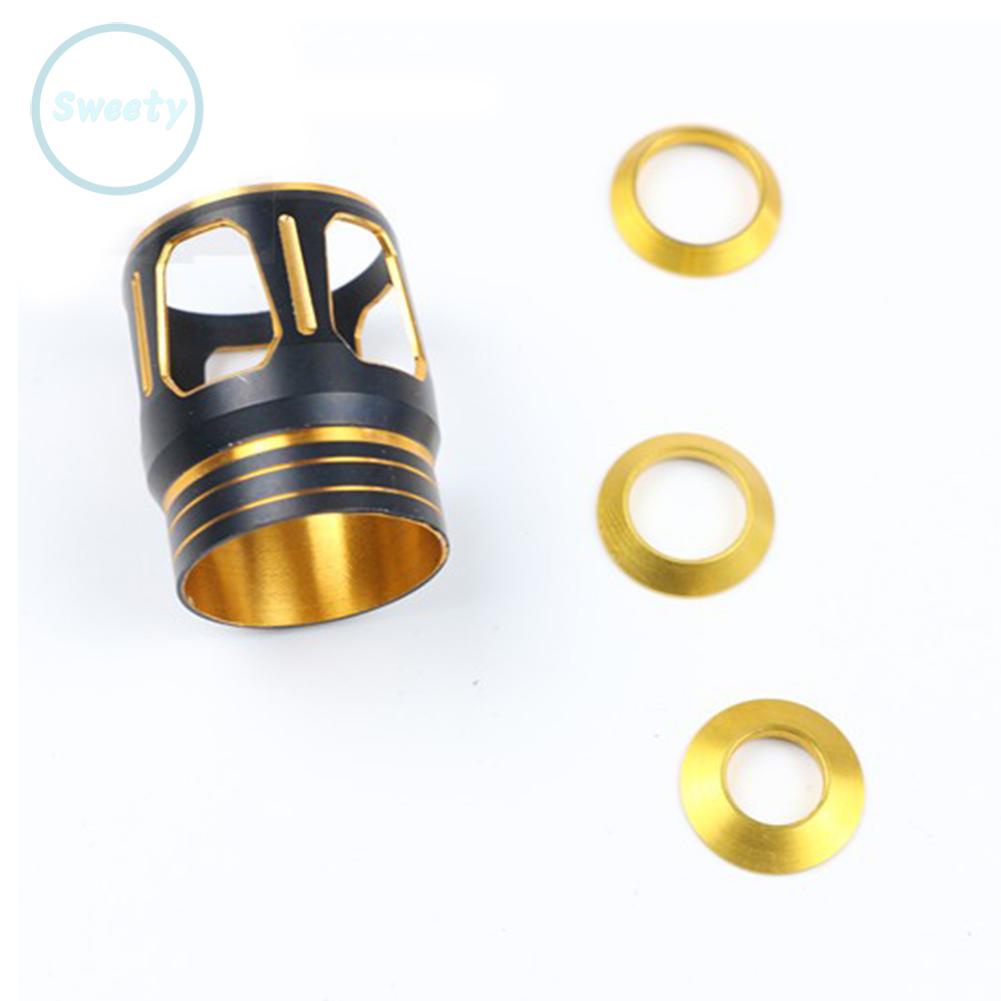SWTDRM- ~9/10/11/12/13/14/15.5mm Winding Checks Trim Ring DIY Aluminium Alloy for Fishing Rod Repair-