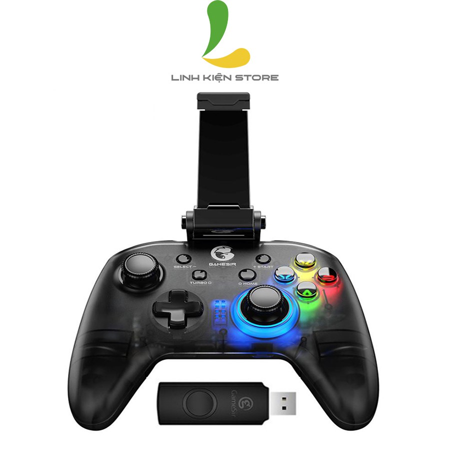 Gamesir T4 Pro | Tay cầm chơi game chuẩn MFI, 6 Axies Gyro hỗ trợ iOS, Android, PC, Switch