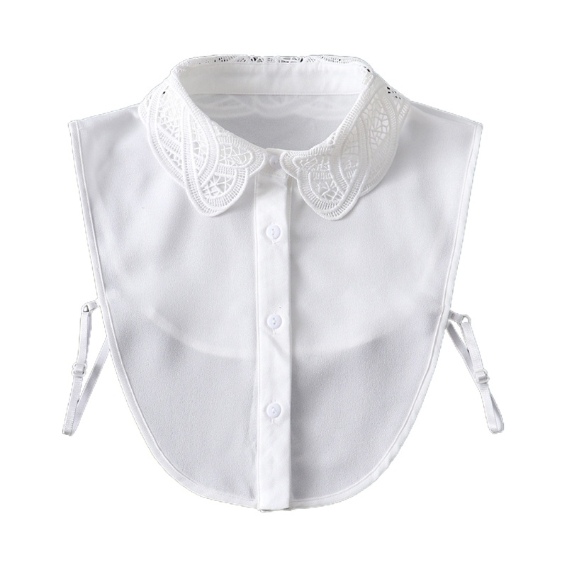 Áo Sơ Mi Chiffon Màu Trơn Họa Tiết Thêu Thời Trang Cho Nữ