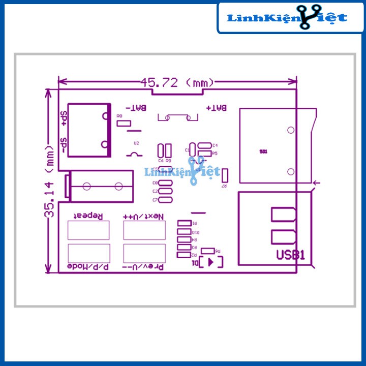 Module Giải Mã MP3+TF GM4563