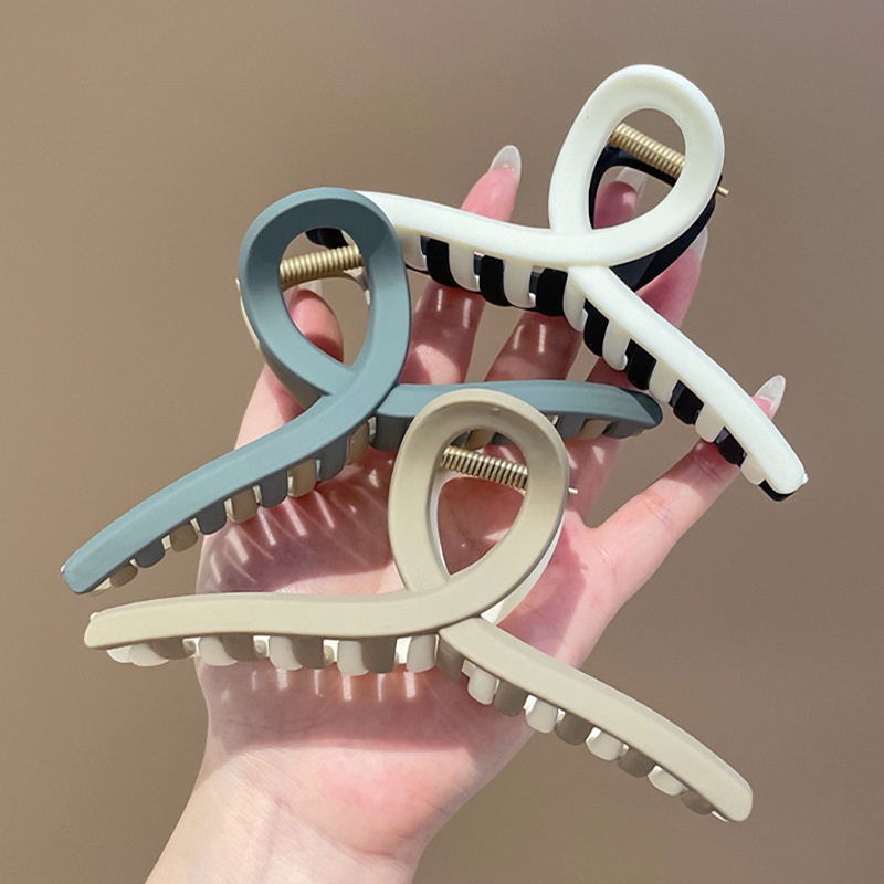 Kẹp Tóc Hai Màu Thời Trang Hàn Quốc Cho Nữ