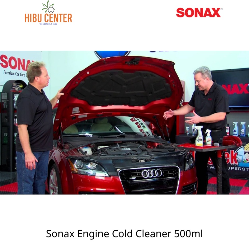 Vệ Sinh Khoang Máy Động Cơ SONAX Engine Cold Cleaner 543200 500ml