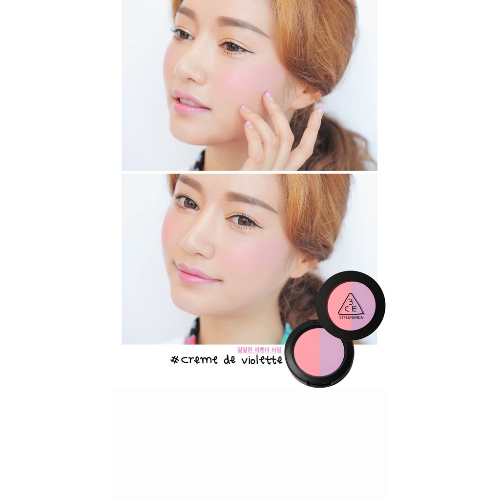 Phấn má hồng 2 màu  Duo Color Face Blush