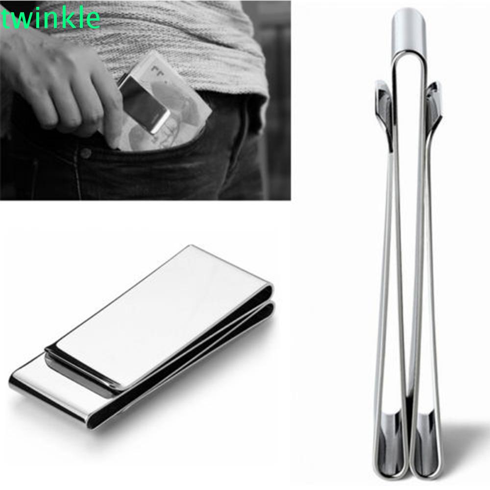 Kẹp Inox Giữ Tiền / Thẻ Tiện Lợi