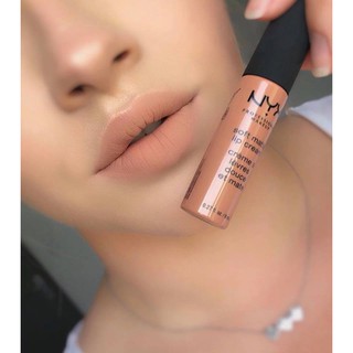 Son kem lì Nyx Professional Makeup Soft Matte Lip Cream 8 mL Cape Town - màu cam đất