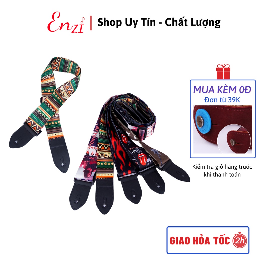 Nút chống tuột dây đeo đàn guitar chốt đàn guitar Enzi