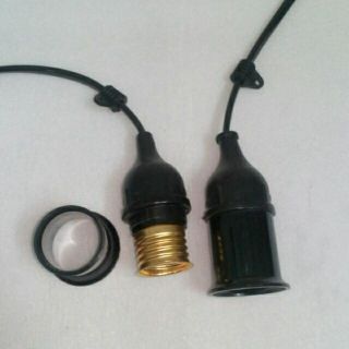 Đuôi đèn E27 ngoài trời chống nước