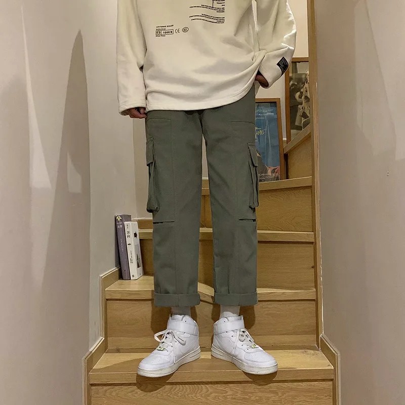 Quần Dài Thể Thao Phong Cách Đường Phố Kiểu Nhật Bản Sành Điệu Cho Nam S-3Xl | BigBuy360 - bigbuy360.vn