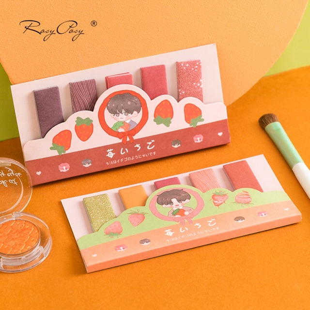 Tập giấy nhớ note ghi chép chàng trai rosyposy