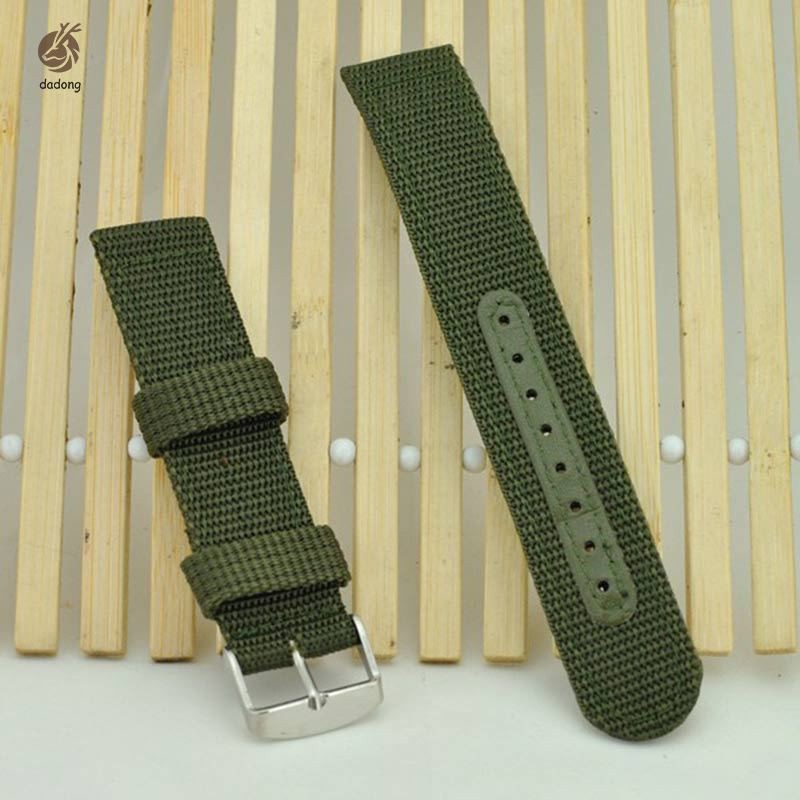 Dây đồng hồ thay thế bằng vải 20/22/24mm cho nam lẫn nữ