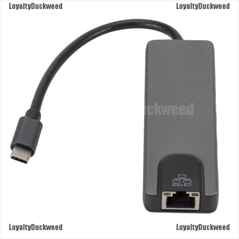 Bộ Chuyển Đổi 5 Trong 1 Usb Type C Hdmi 4k Usb C Hub Sang Gigabit Ethernet Rj45 Lan